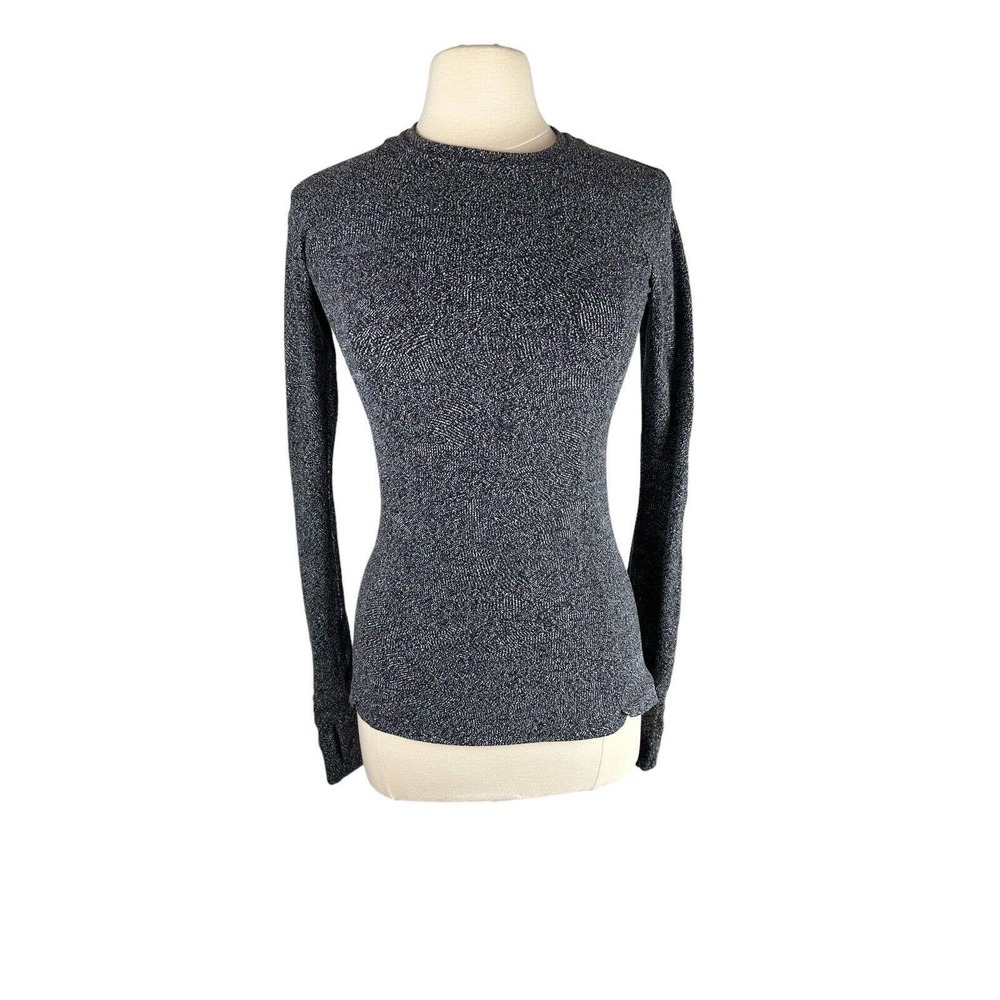 Lululemon Runderful Long Sleeve Shirt Size 8 Womens Active Running Top Pocket